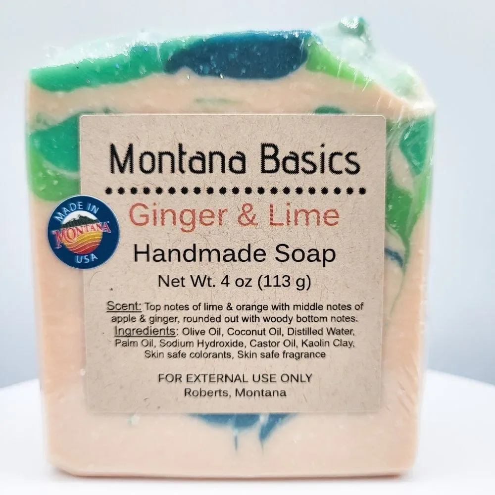 Ginger & Lime - Handmade Soap